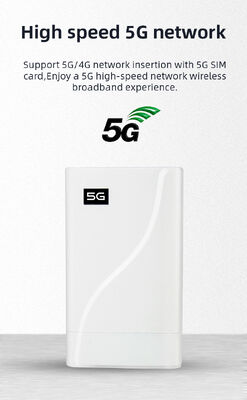 DL 600Mbps UL 50Mbps 5G Outdoor CPE offering IPv4 IPv6 network protocols alongside LTE VPN Router delivering network performance