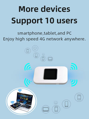 Tuoshi Lightweight Wireless MTK Chipset 4G Mobile Hotspot For Windows Mac IOS Android Devices